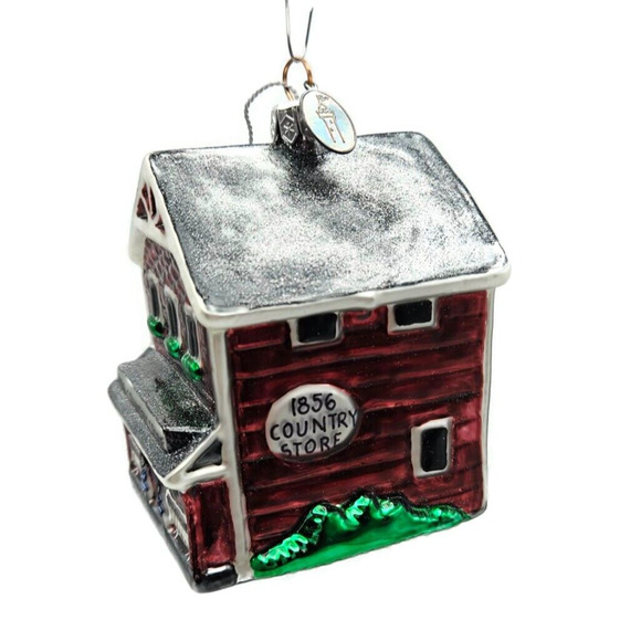 Landmark Creations The 1856 Country Store Hand Painted European Glass Ornament - Picture 5 of 16